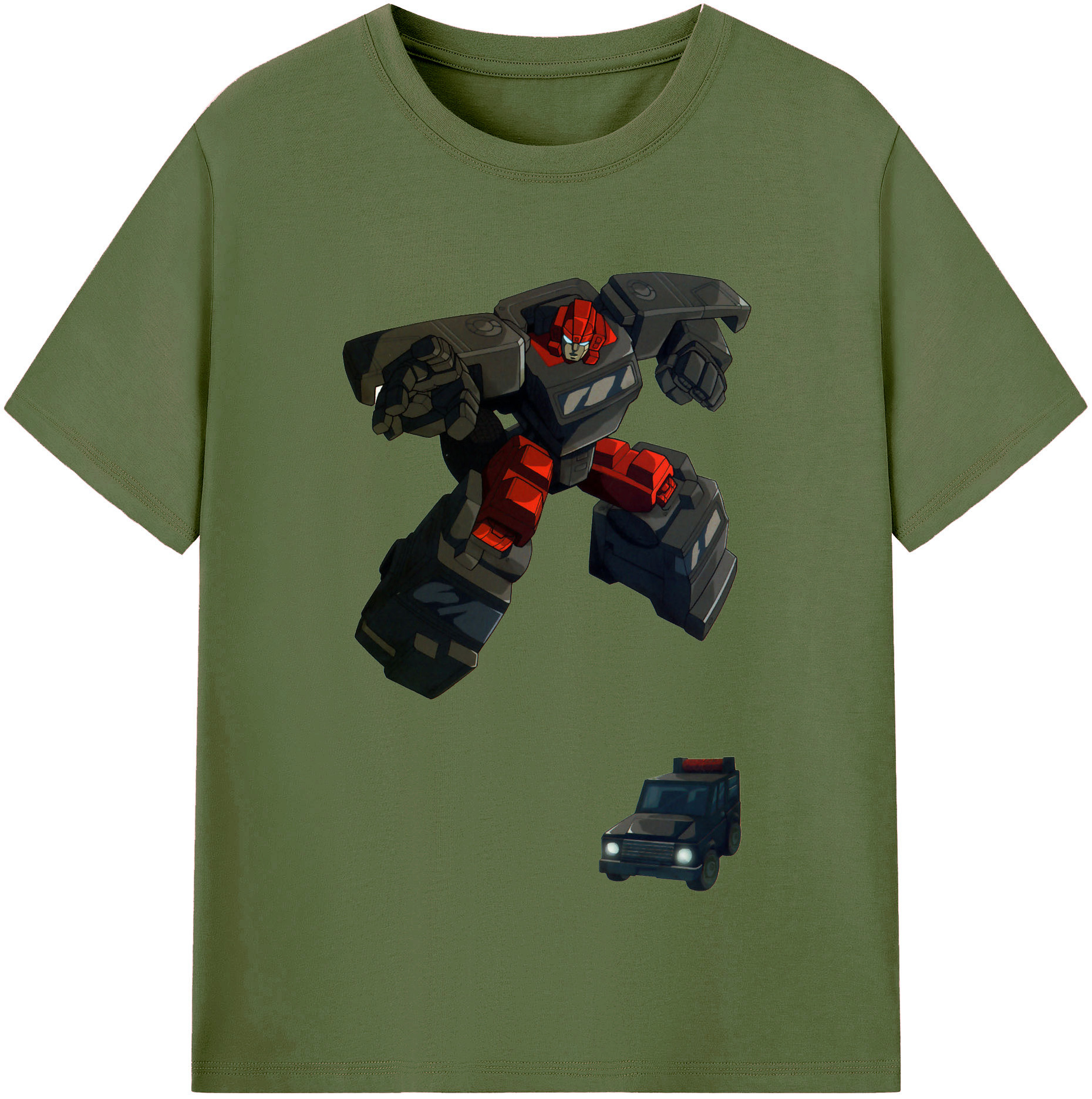 （画像用）  綿100％半袖Tシャツ（フロントプリント）